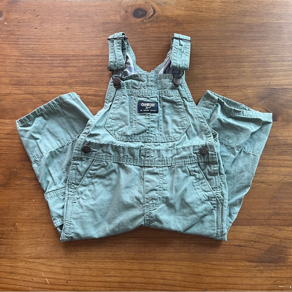 OshKosh B'gosh Mint Green Overalls